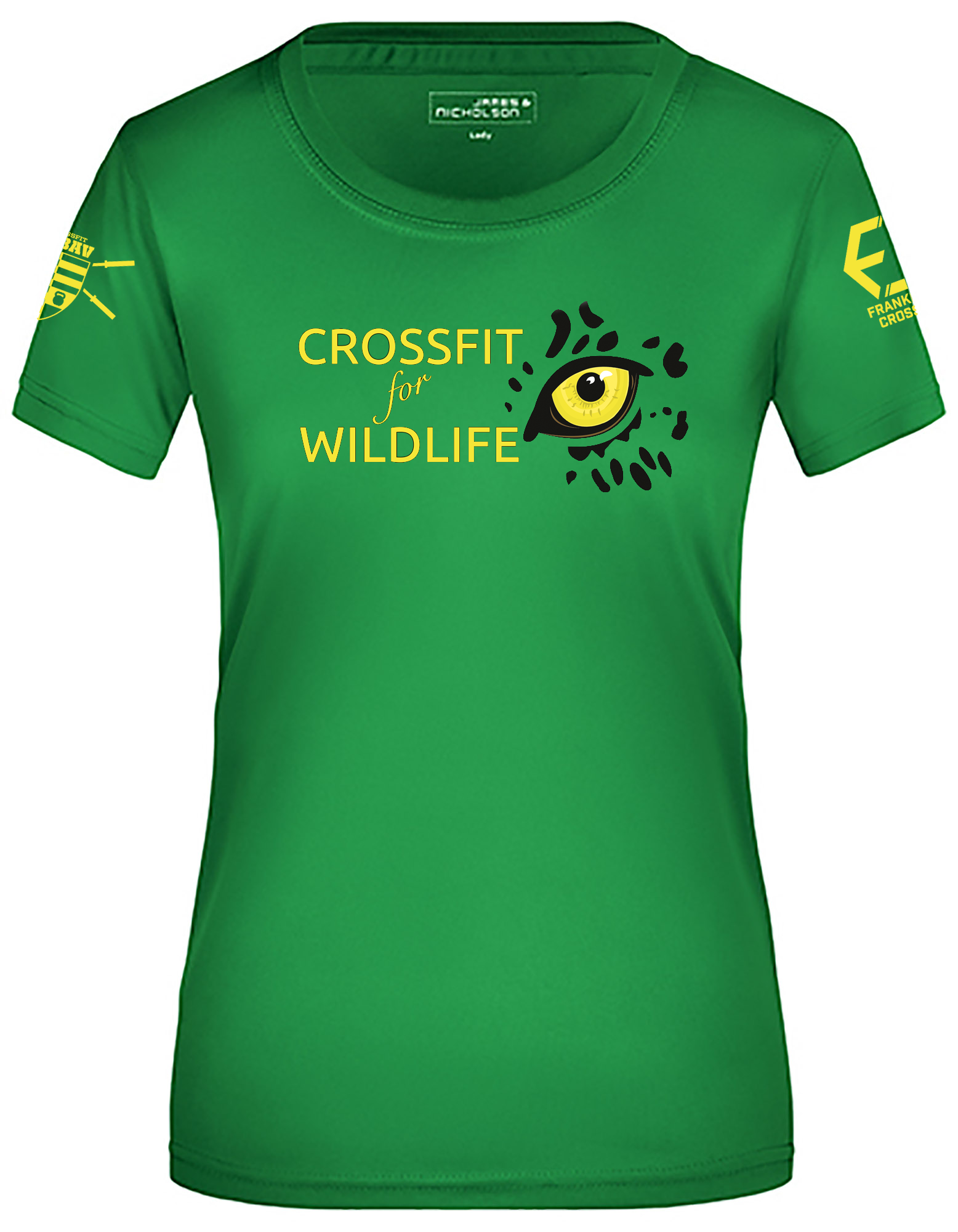 JABAV Damen T-Shirt "Crossfit for Wildlife"