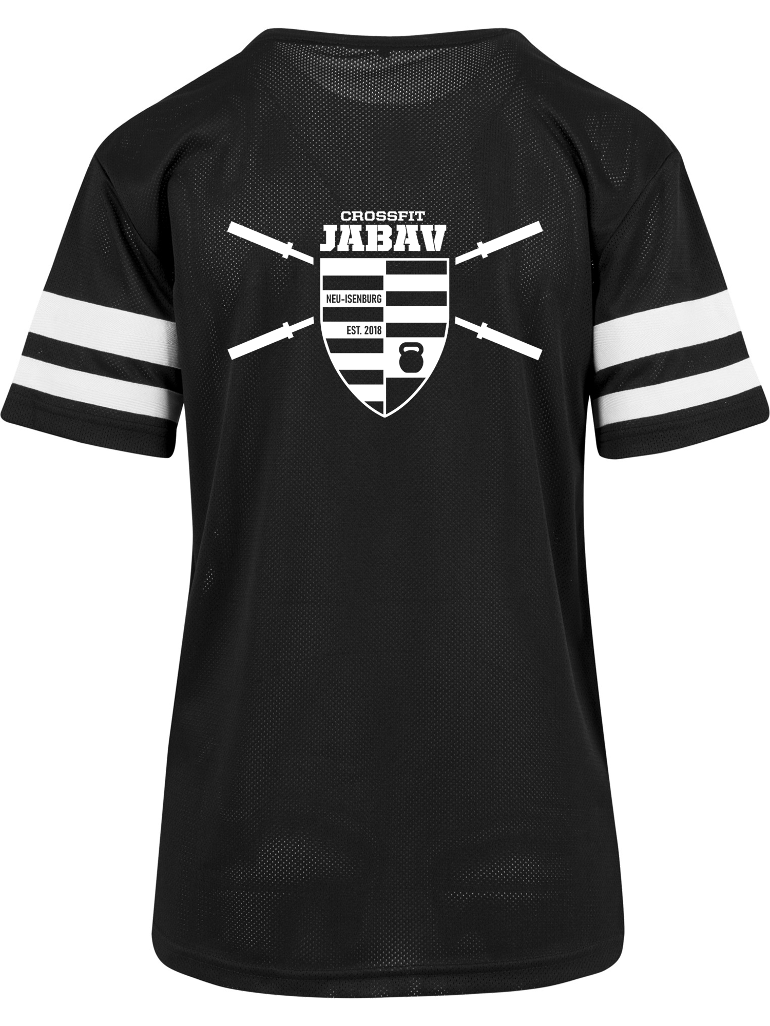 JABAV Damen T-Shirt Mesh schwarz