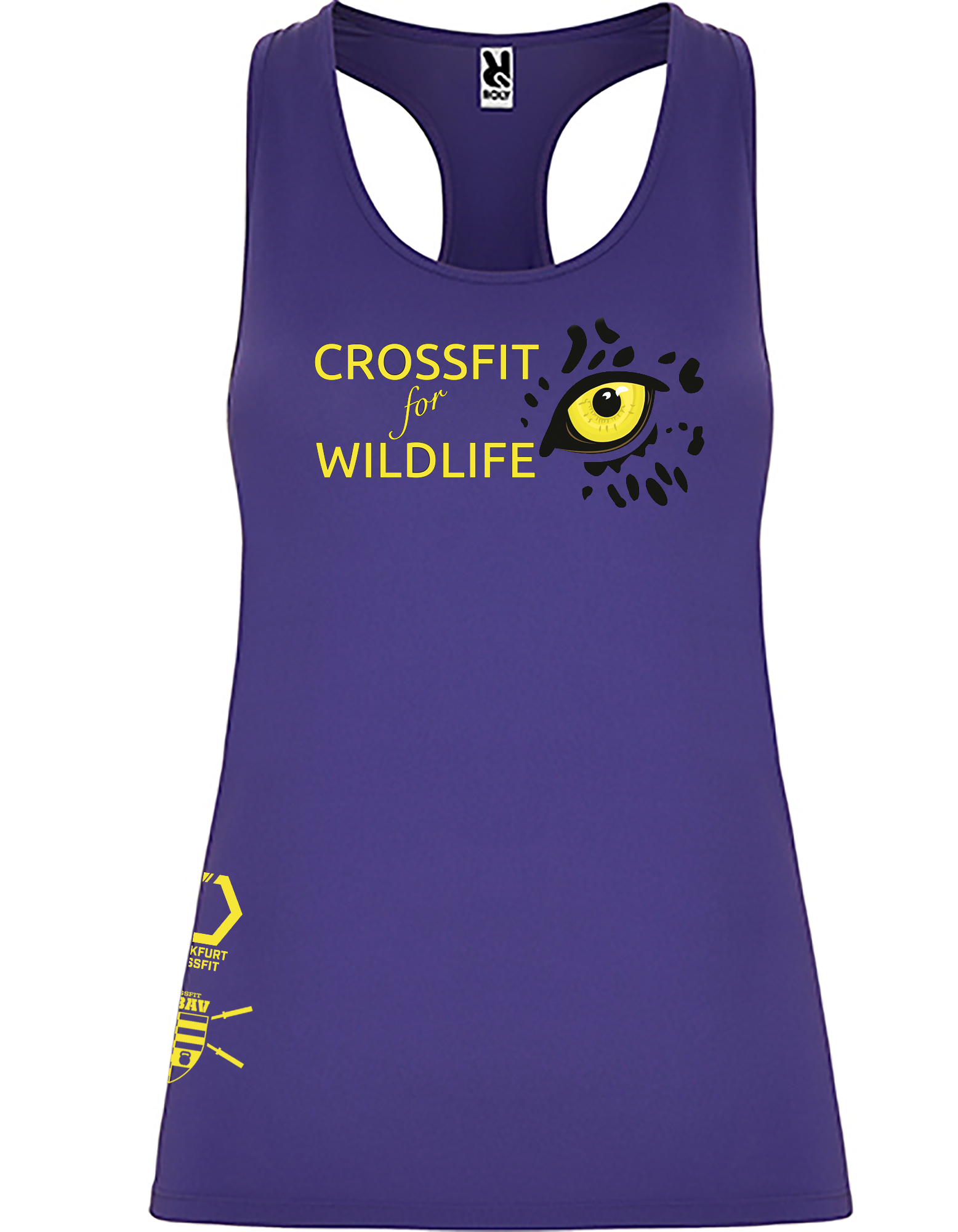 JABAV Damen Tank Top "Crossfit for Wildlife"